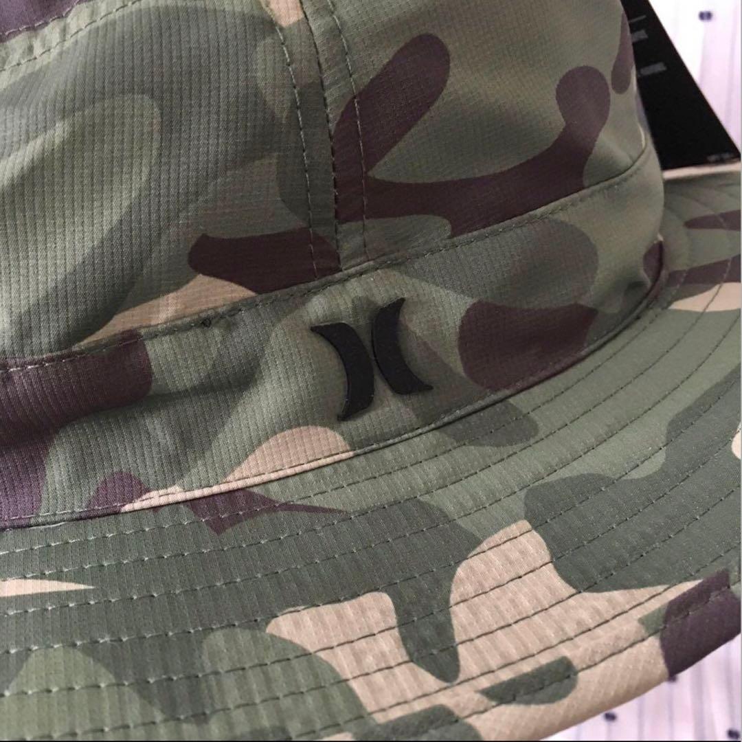 HurleyハーレーUS限定カモフラワーリップハット帽子１点物