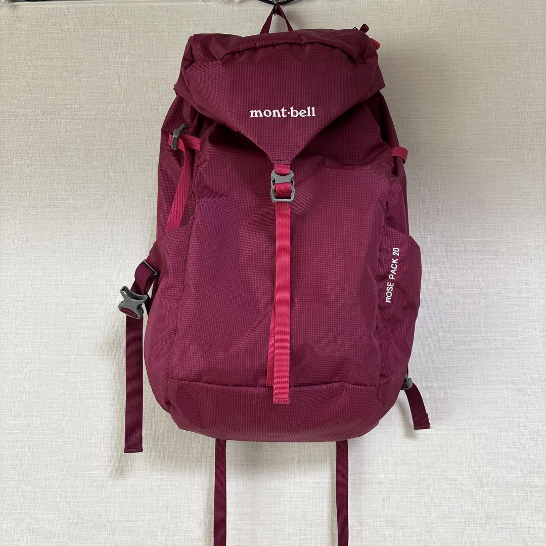 mont-bell ROSE PACK 20 マゼンタ