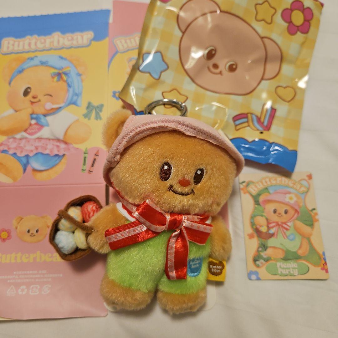 正規品 タイ butterbear バターベア ぬいぐるみ キーリング 3