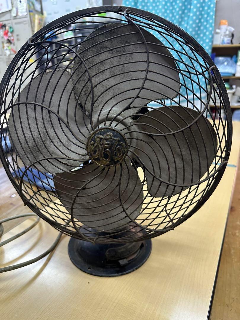 芝浦製作所 扇風機 睡蓮 水蓮型4枚羽 昭和レトロ