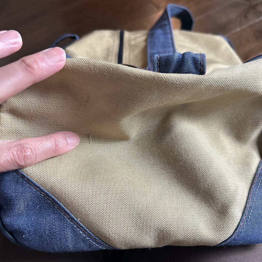 本物 希少 60s後半70sリーバイスオレンジタブ キャンバス製ボストン バッグ
