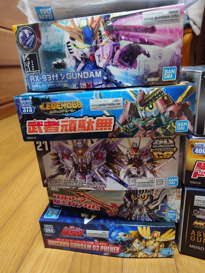 ガンプラセット MGSDガンダムバルバトス他