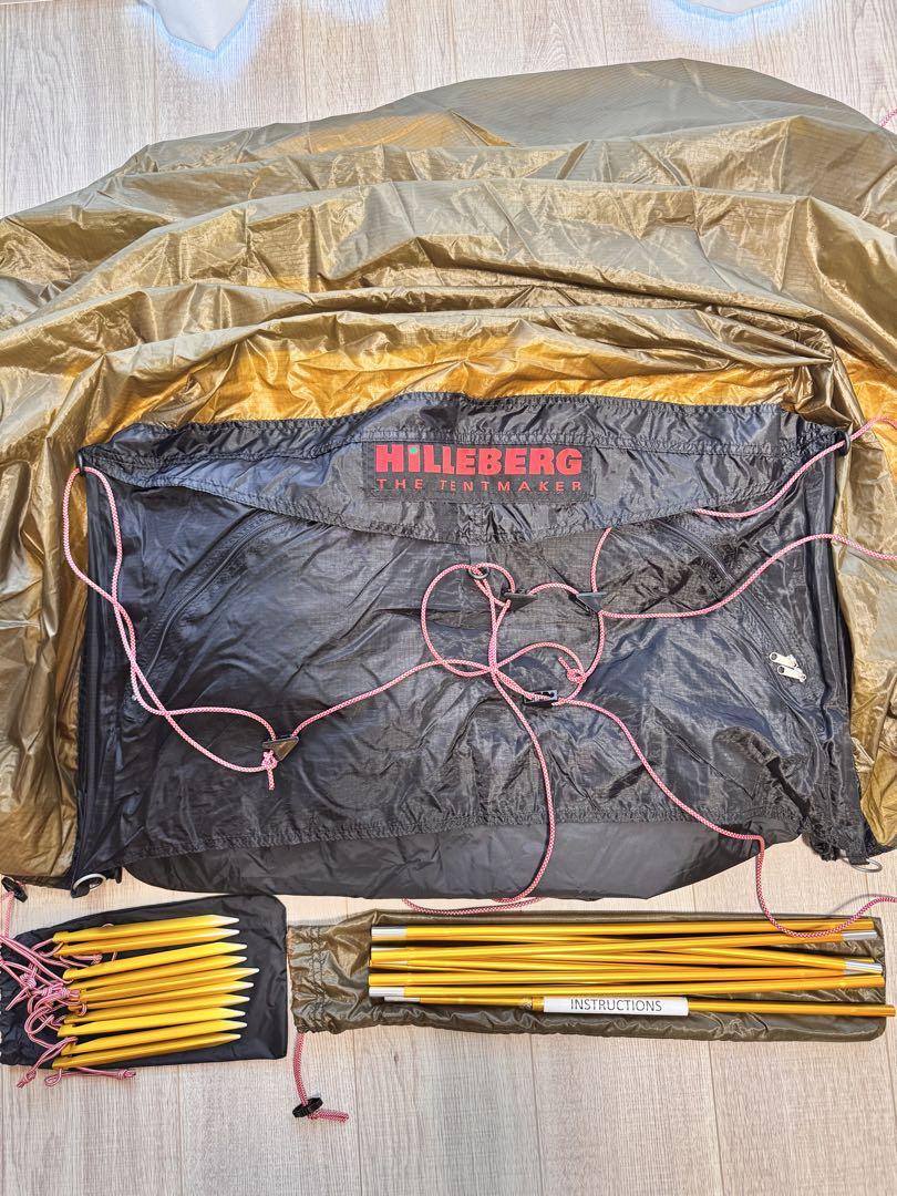 ヒルバーグ　アクト　サンドカラー　HILLEBERG AKTO