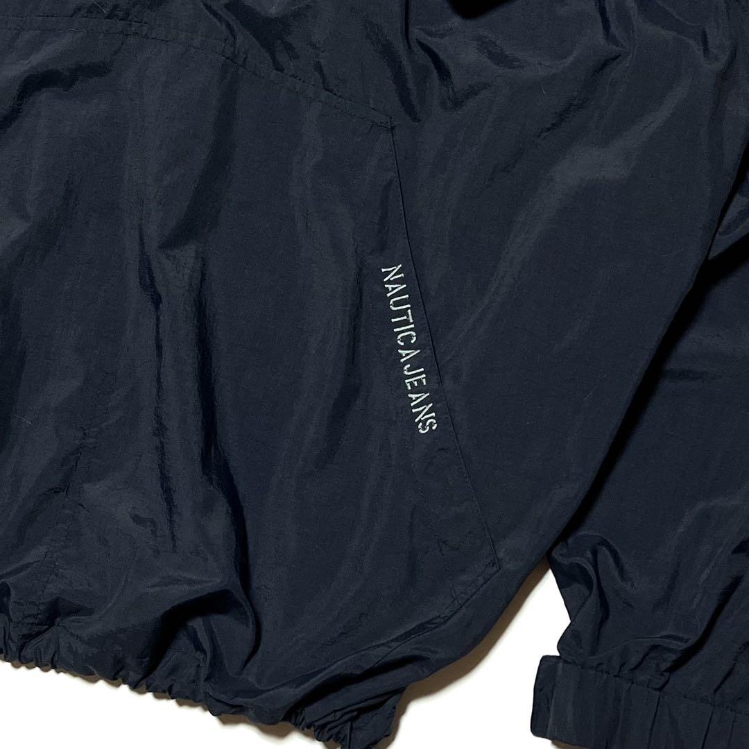 OLD NAUTICA JEANS アノラックパーカ L 斜めポケット