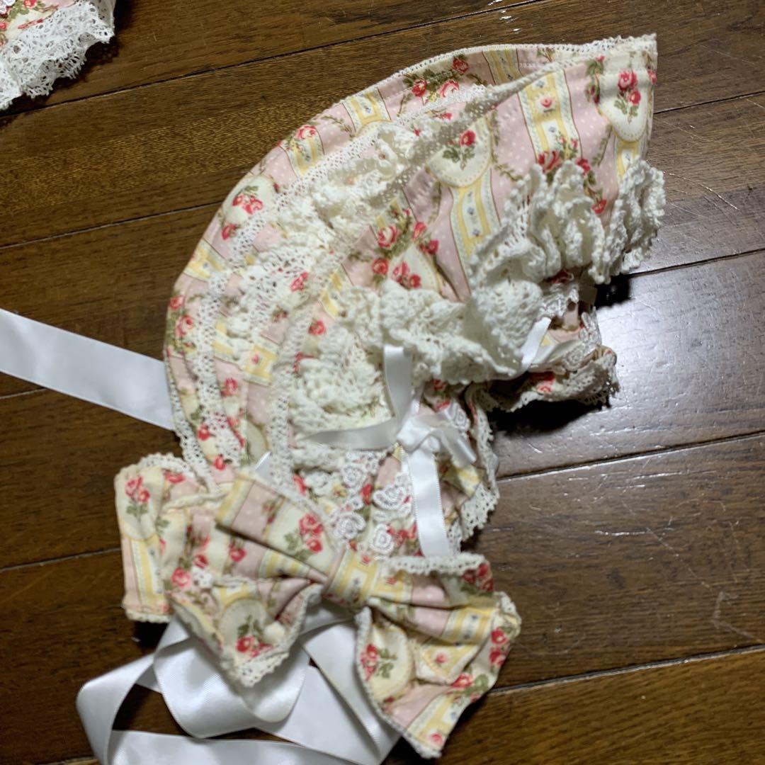 BODY LINE ヘッドドレス　ジャンパースカート　ロリータ　ボンネット