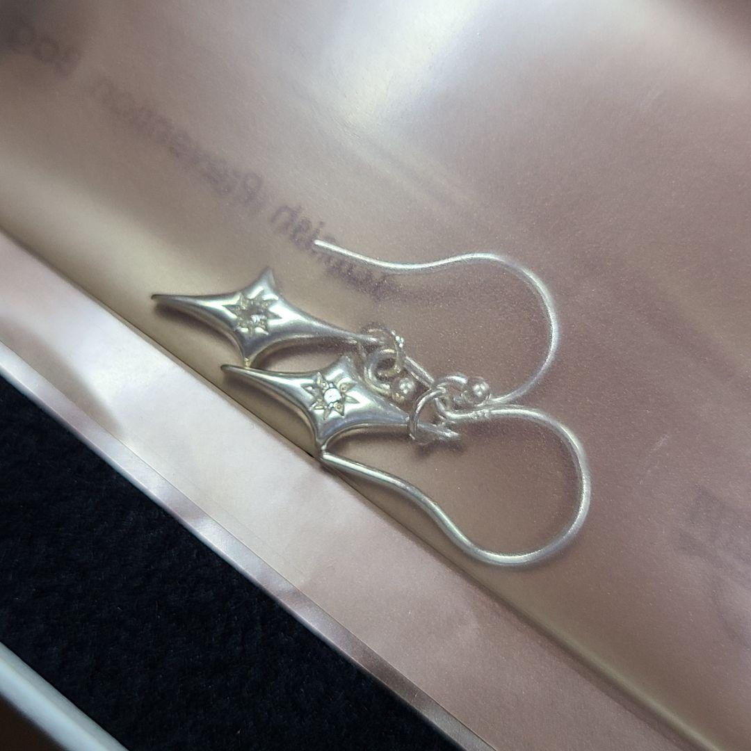 nanag kaganaku SG pierce ダイアモンド ナナグ ピアス