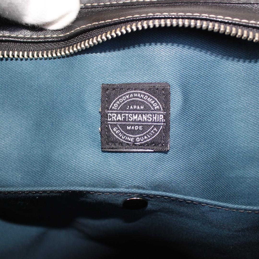 【極美品】CRAFTSMANSHIP ビジネスバッグ レザー ブラック