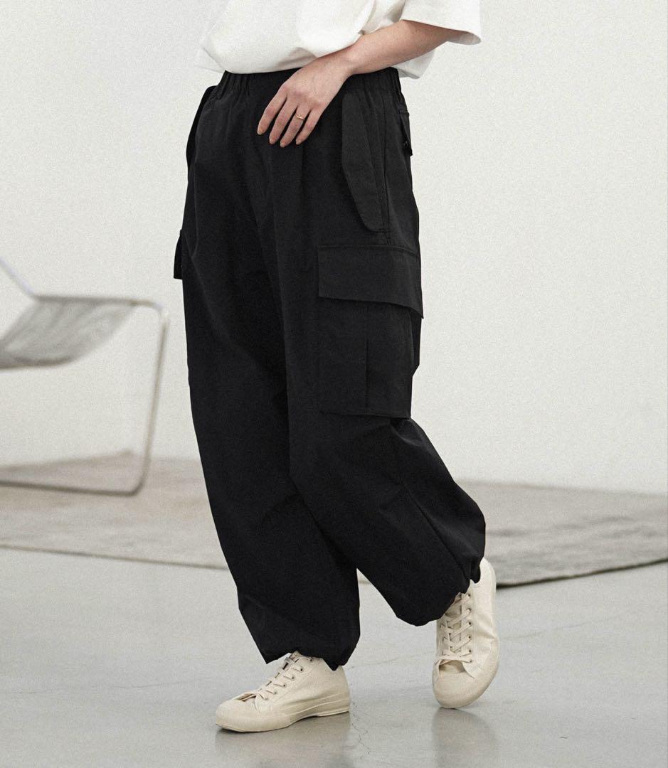 【WYM LIDNM】 UTILITY TECH CARGO ブラック Mサイズ