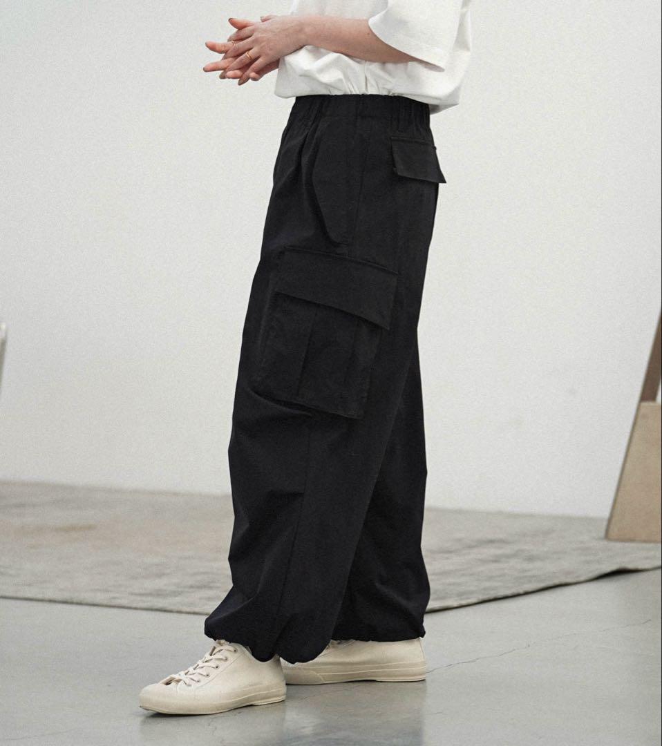 【WYM LIDNM】 UTILITY TECH CARGO ブラック Mサイズ