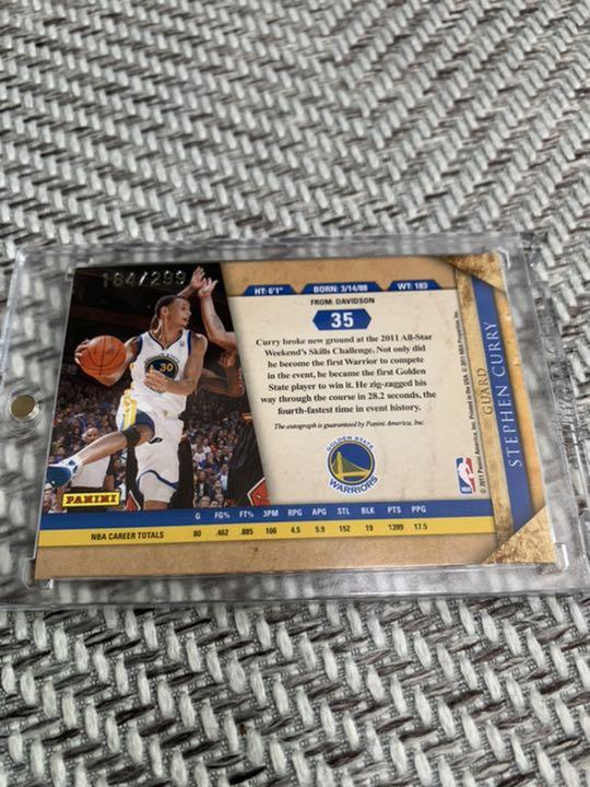 その他 Gold Standard Stephen Curry Auto NBA