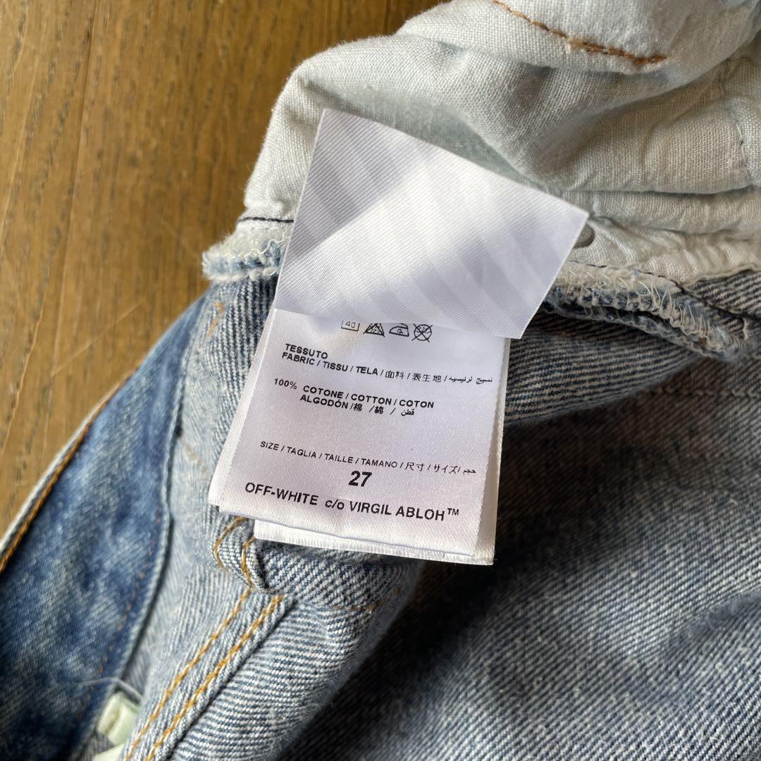 OFF-WHITE リーバイスリメイクデニム