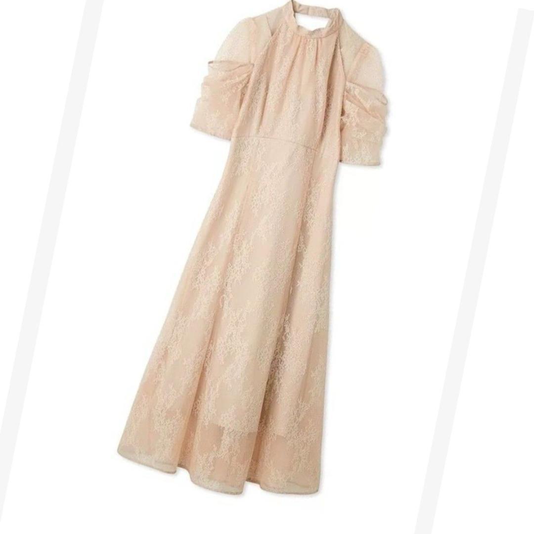 新品 ドレス ハイウエスト レース ワンピース オケージョン パーティ 結婚式