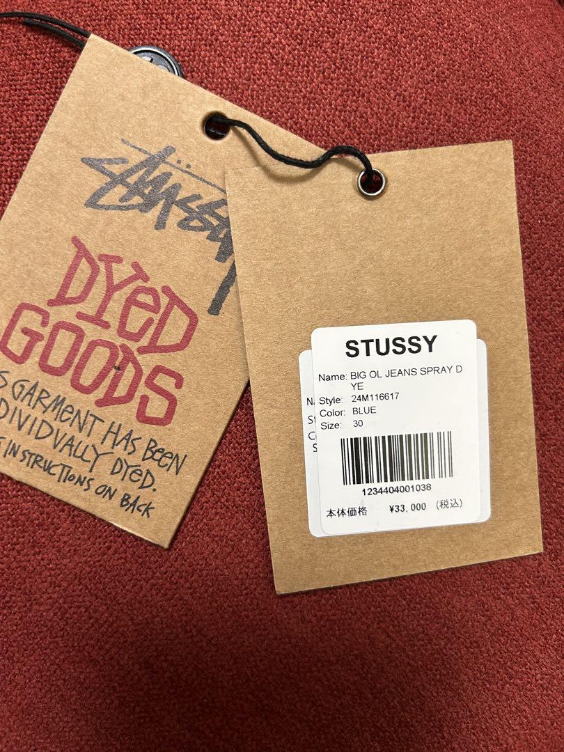 パンツ Stussy BIG OL' JEAN SPRAY DYE size30