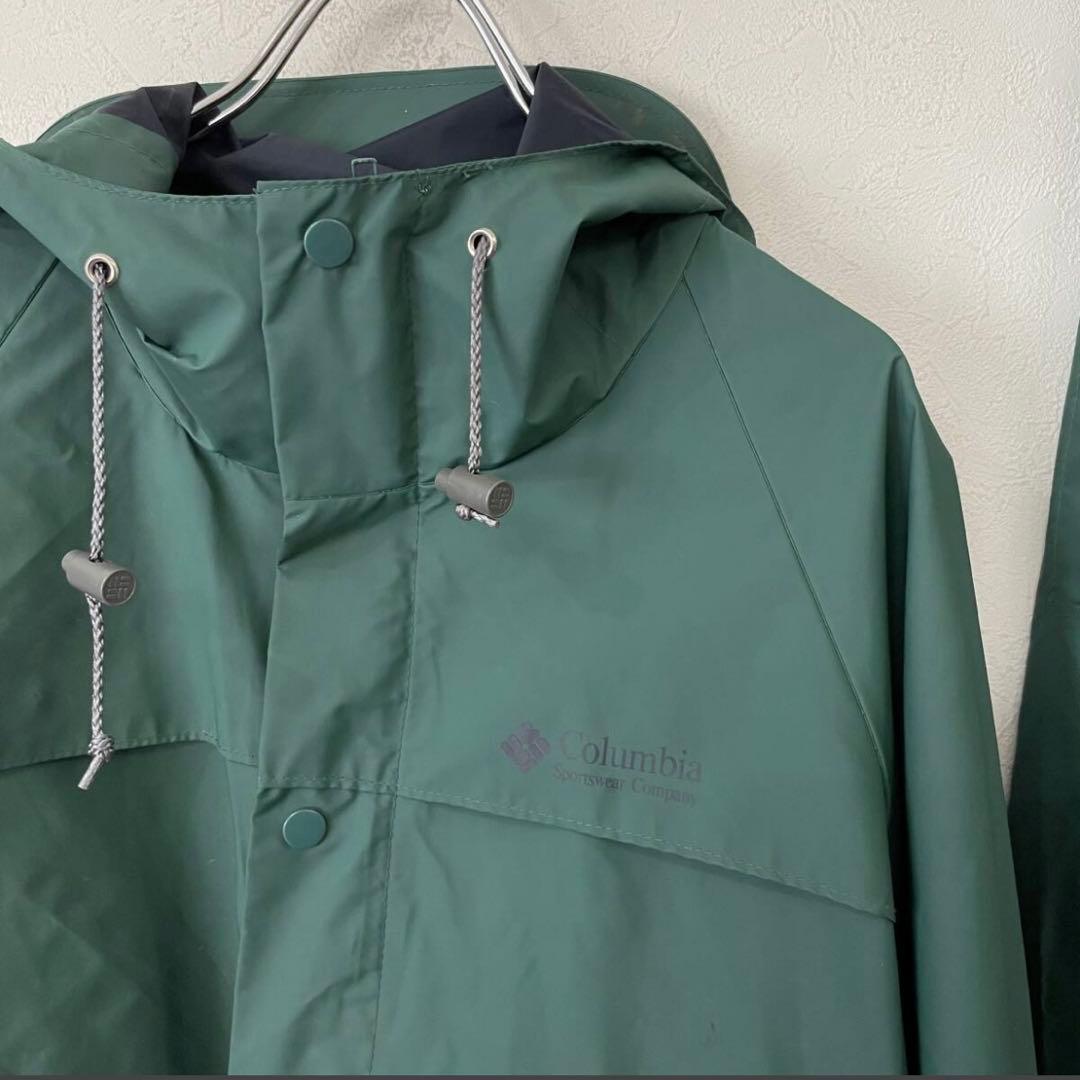 コロンビア PFG PVCレインスーツ 合羽 ビンテージ セットアップ 90s コロンビア PFG PVCレインスーツ 合羽 ビンテージ セットアップ 90s