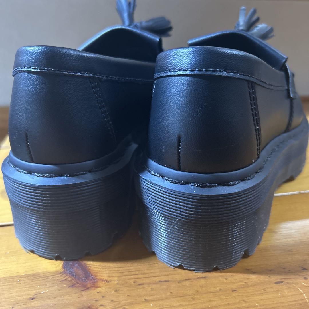 美品Dr. Martensブラッタッセルローファー フリンジ23.5cm 厚底