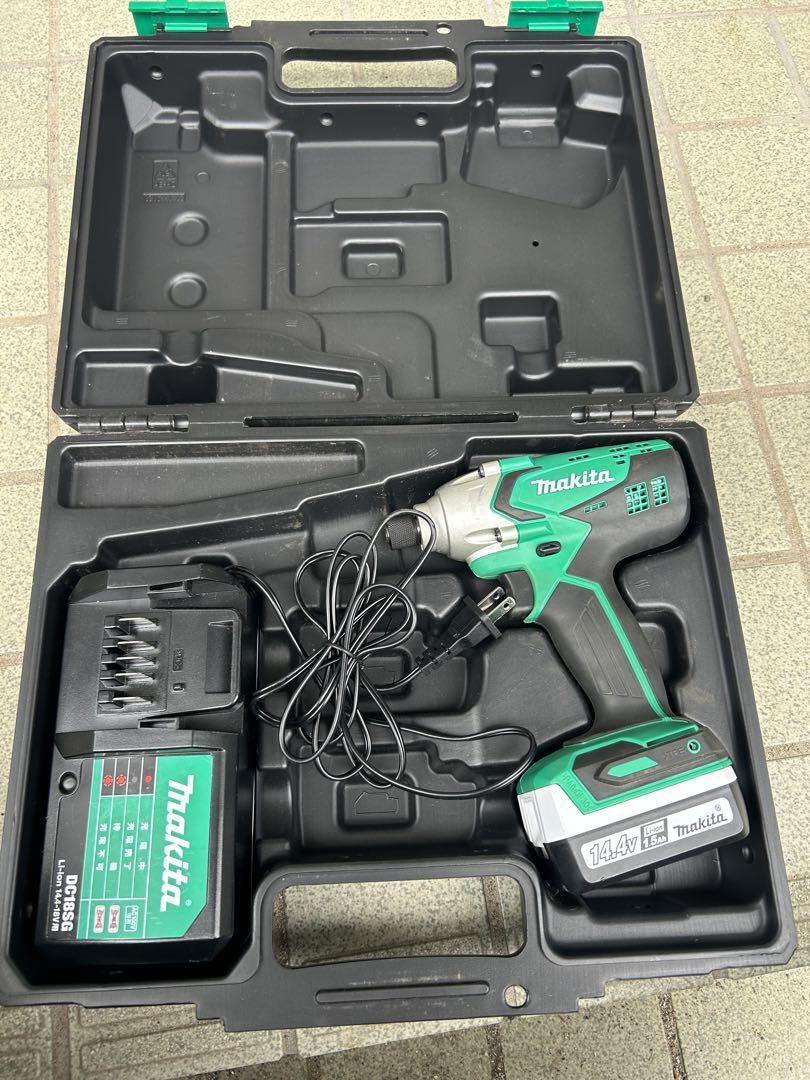 Makita インパクトドライバー 14.4V 充電器付き