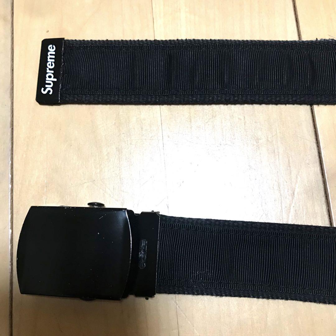 Supreme 2010SS Web Belt 黒 ベルト ガチャベルト