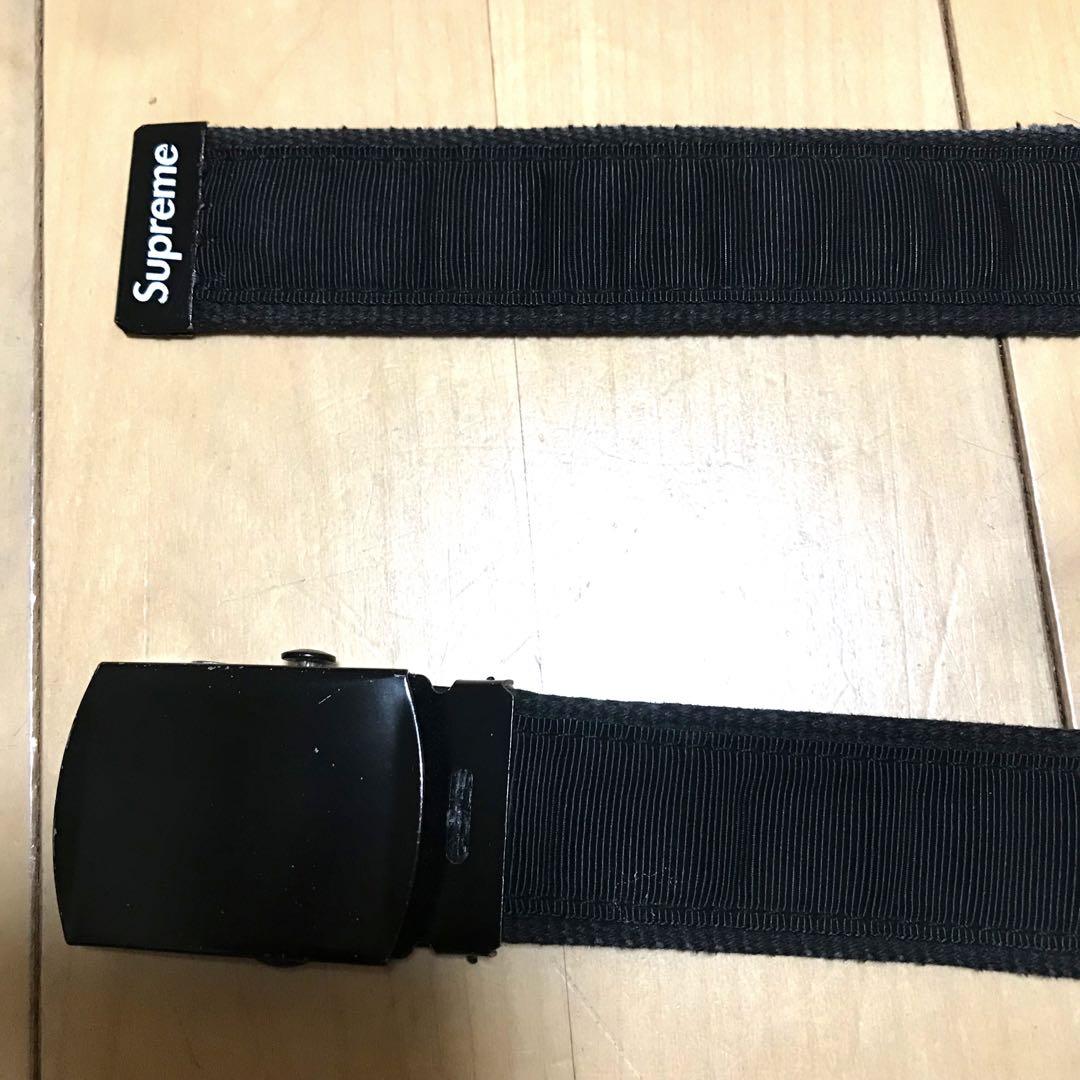 最速のネット通販 Supreme 2010SS Web Belt 黒 ベルト ガチャベルト