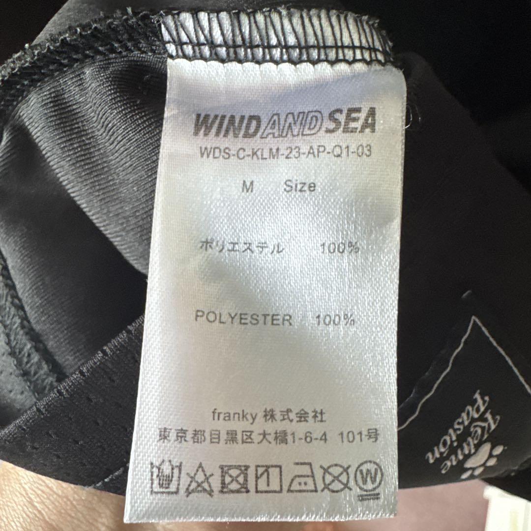希少WIND AND SEA × KELMEサッカーシャツ　Mサイズユニフォーム