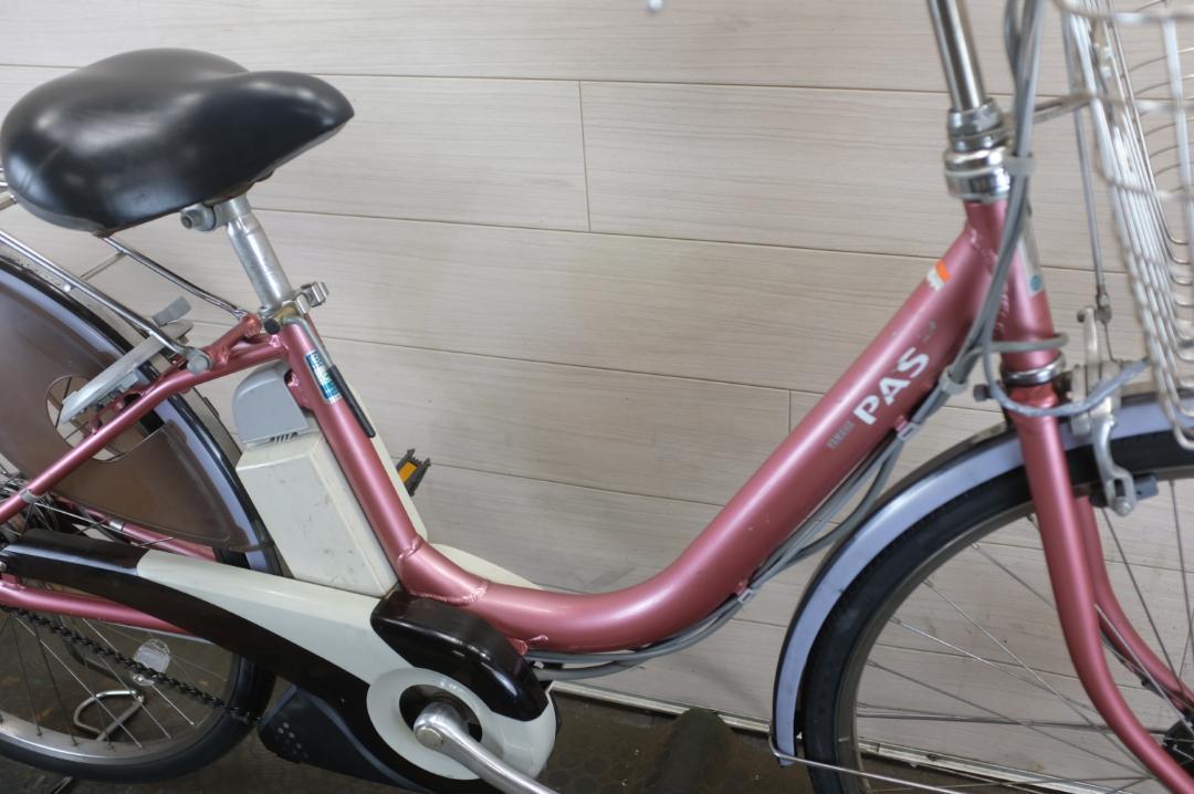 電動自転車 ヤマハPAS　26インチ3段8.1Ah（4点灯）充電器あり