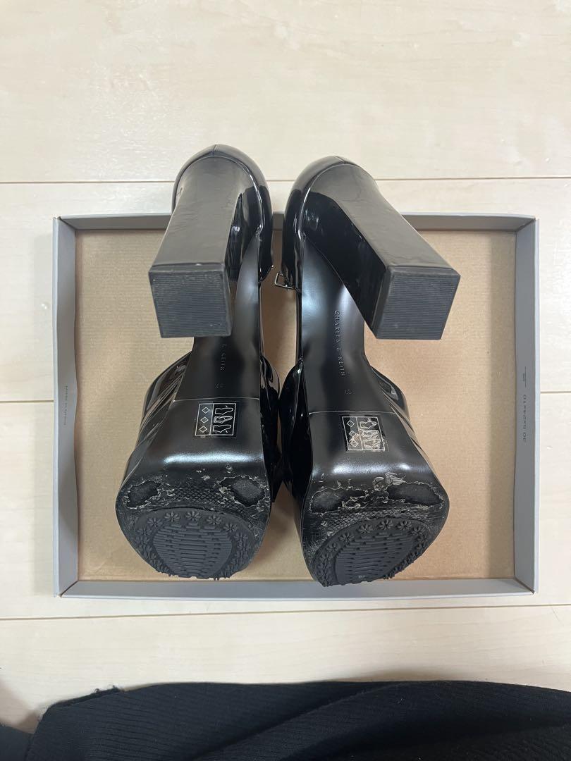 CHARLES & KEITH ブラック ハイヒール・パンプス