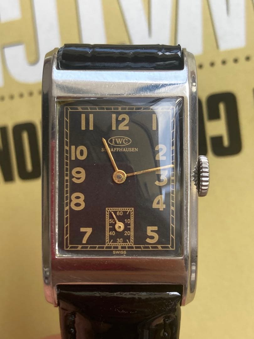 IWC cal.87 角型　希少品　アンティーク メンズ