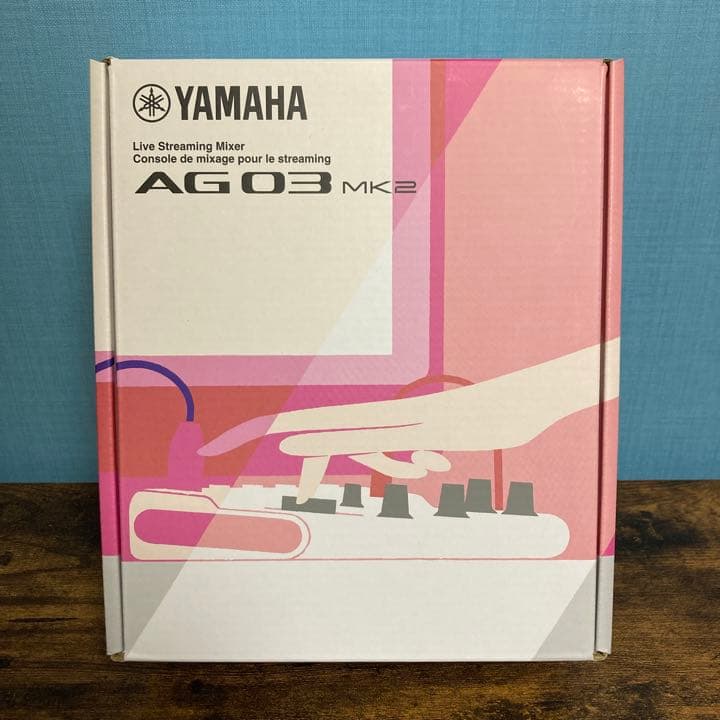 YAMAHA AG03 MK2 未開封未使用品 YAMAHA AG03 MK2 開封のみ未使用