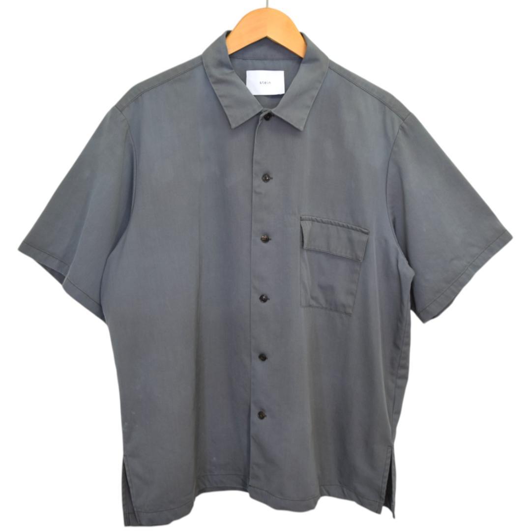 シュタイン stein WOOL GABARDINE SS SHIRT シャツ