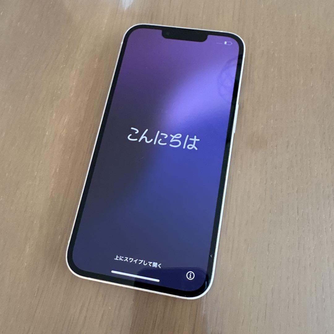 iPhone 13 ピンク 128GB+ ELECOM AC充電器