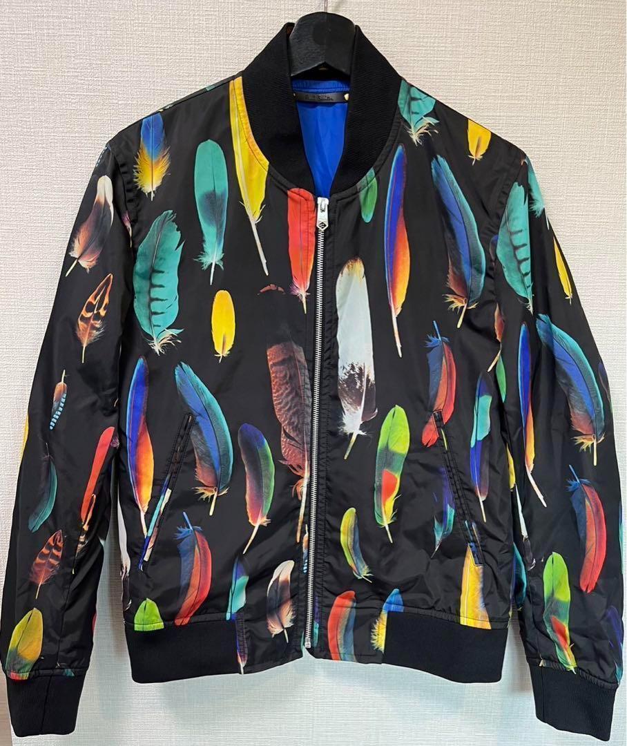 【ポールスミス】17AW フェザー柄　ブルゾン