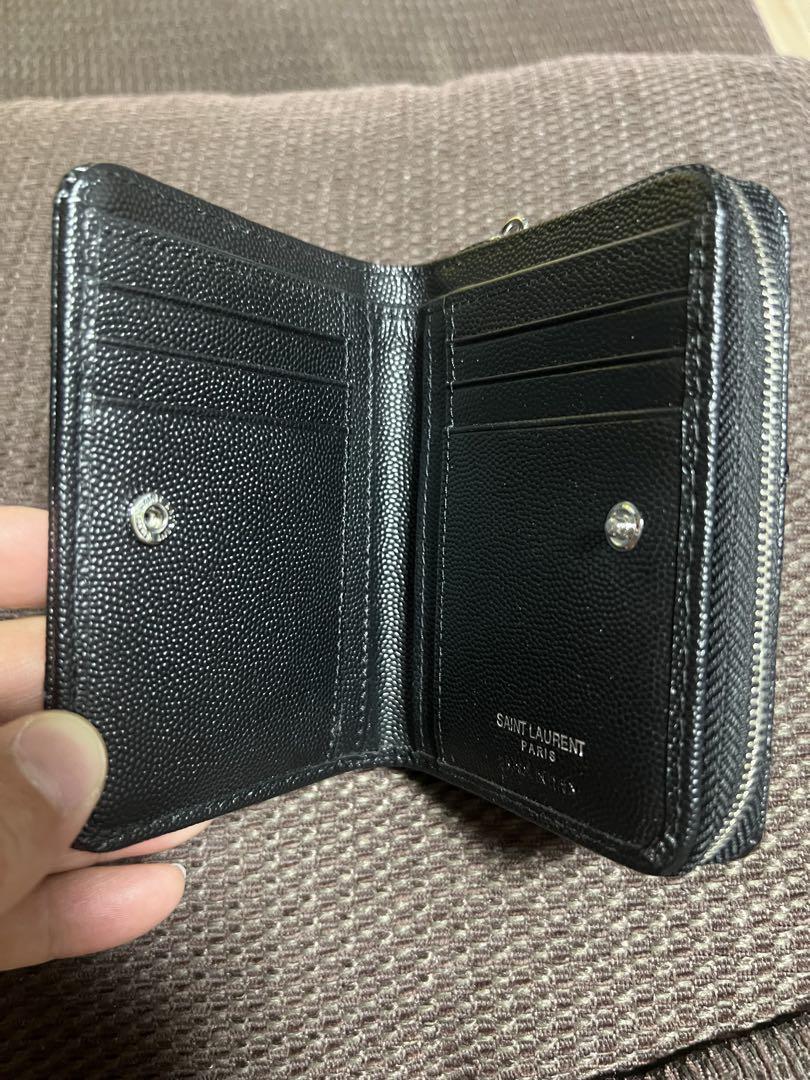 値下げSAINT LAURENT 二つ折り財布 ブラック