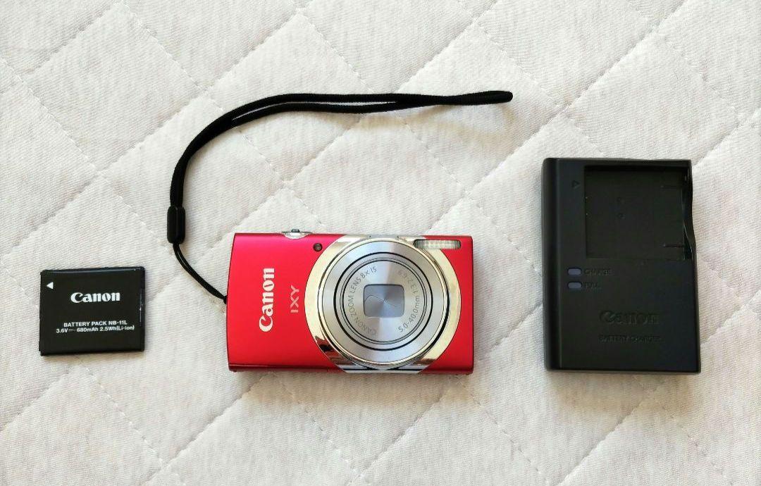 動作未確認ジャンク　Canon IXY 305 レッド Canon IXY DIGITAL 210 IS コンデジ キャノン レッド