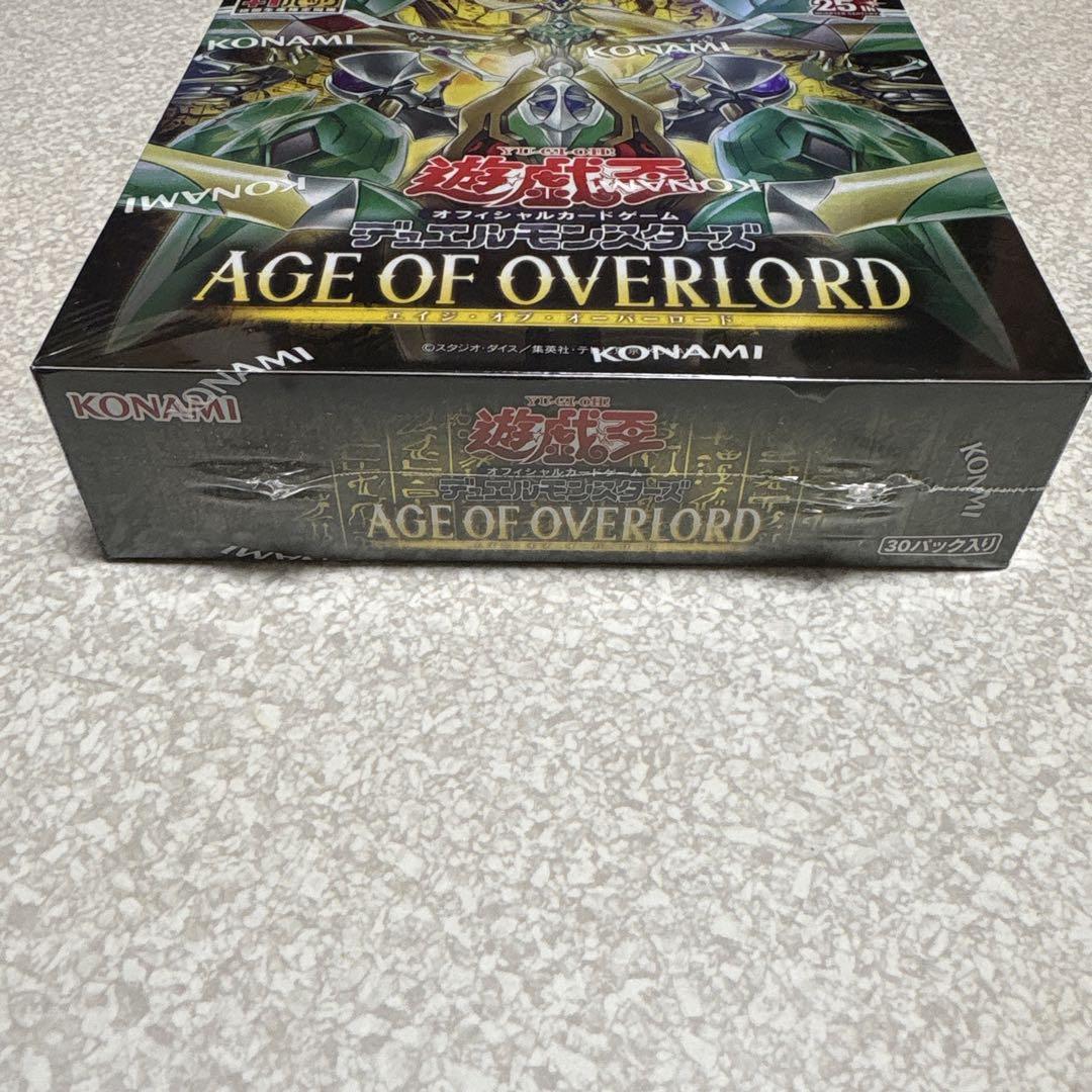 【新品未開封】遊戯王OCG AGE OF OVERLORD 1BOX