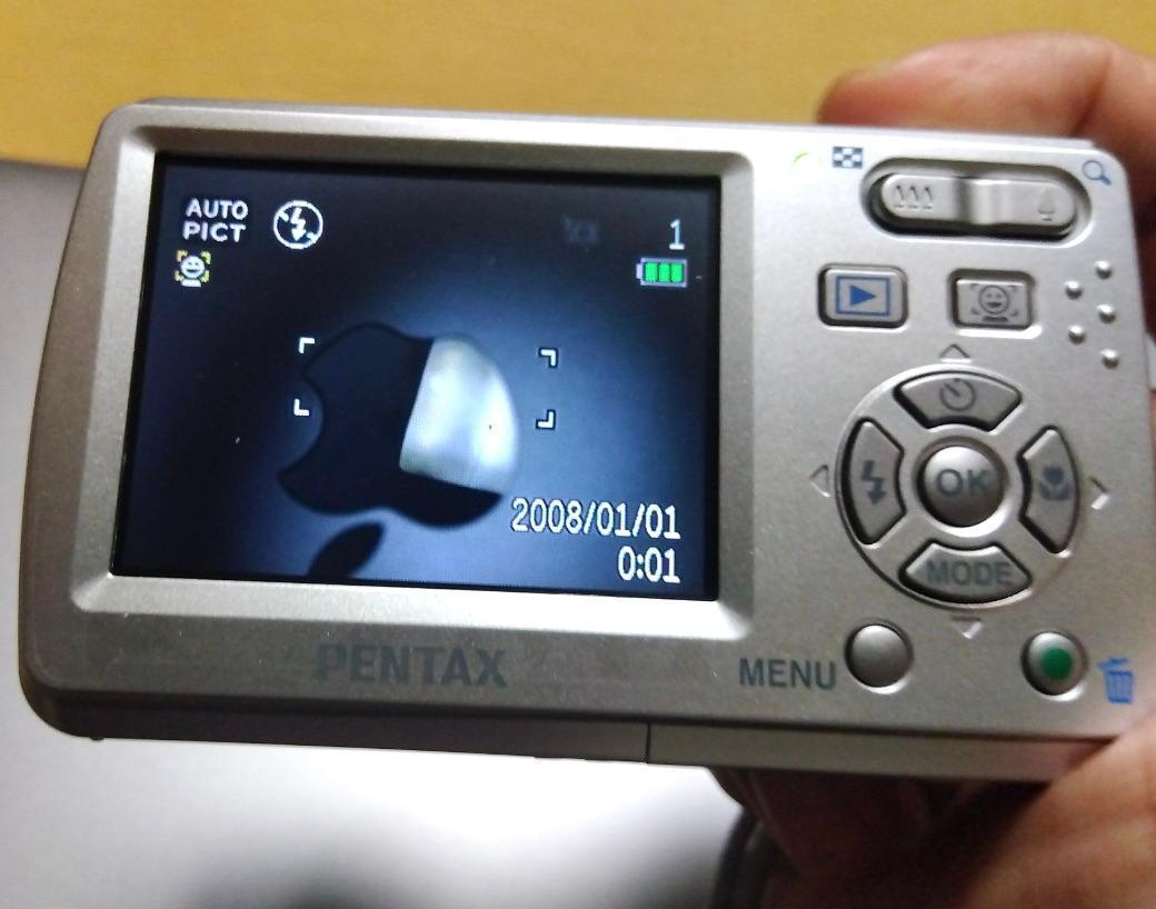 【美品】PENTAX Optio E60 オールドコンデジ