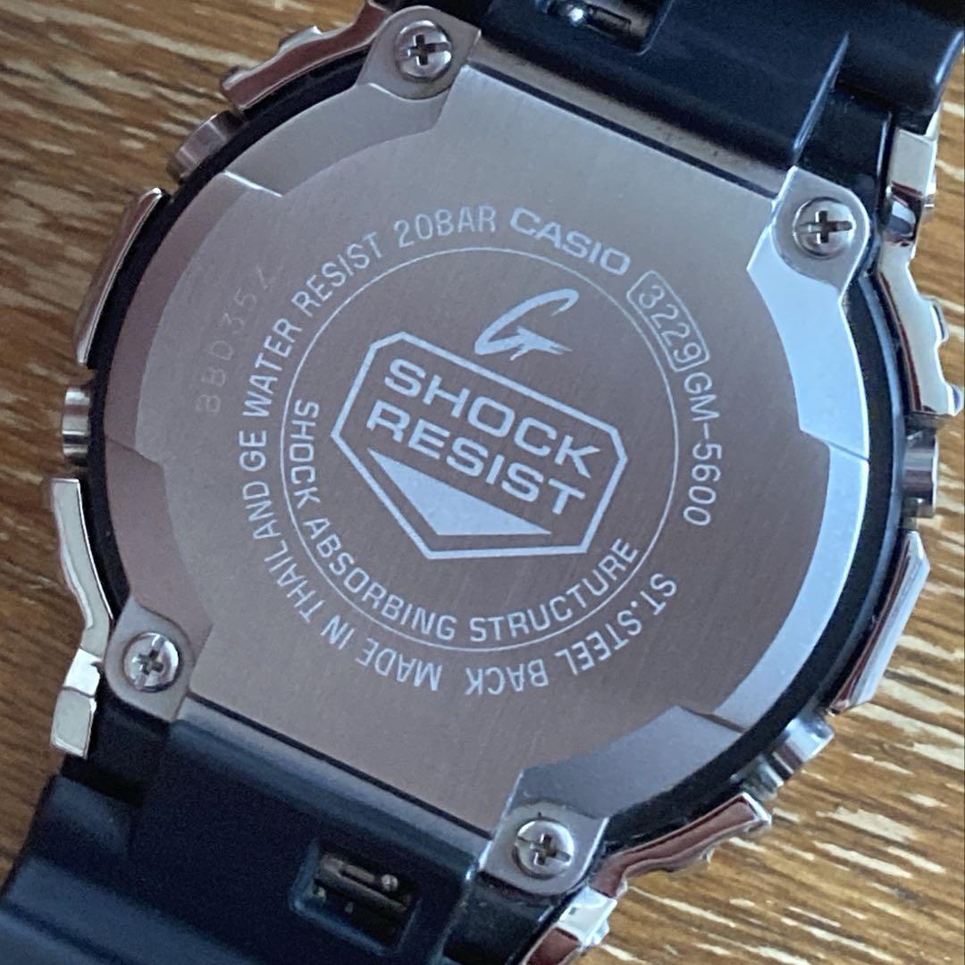 【匿名配送】CASIO G-SHOCK 腕時計 GM-5600-1JF 箱付