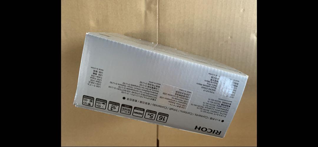 RICOH リコー 本格防水デジタルカメラ WG-70 ブラック 新品・未使用