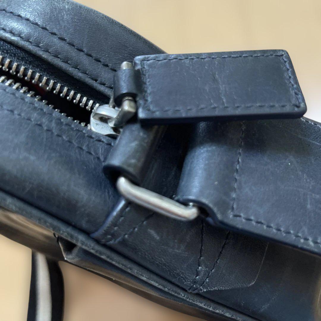 BALLY バリー ショルダーバッグ レザー 黒 メンズ