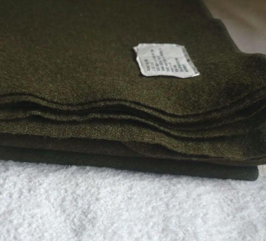 【美品】米軍ブランケット  オールウール