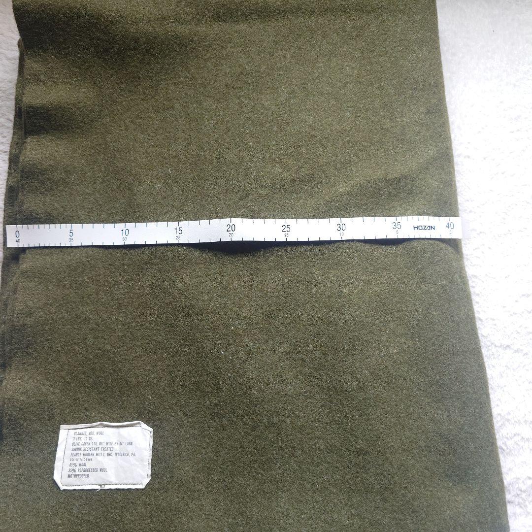 【美品】米軍ブランケット  オールウール