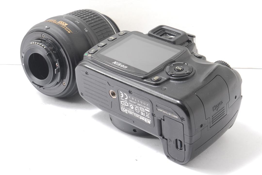 ❤小さい軽い簡単綺麗❤Nikon Ｄ40❤届いてすぐ使える❤初心者お勧め❤