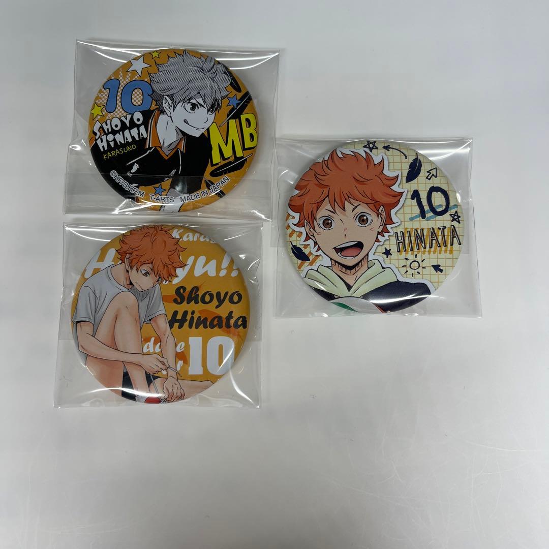 好評 ハイキュー 日向翔陽 缶バッジ バッジ - institutomicropower.org
