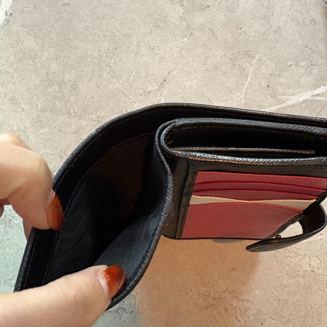 PRADA 二つ折り財布 サフィアーノ