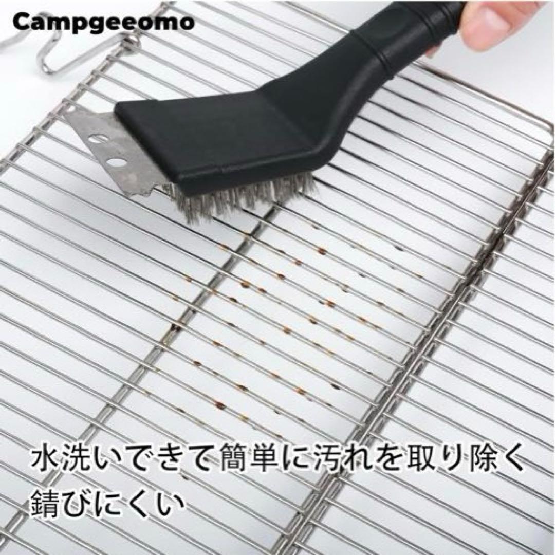 バーベキューコンロ　焚き火台　収納袋付　アウトドア　折りたたみ　軽量　組み立て式