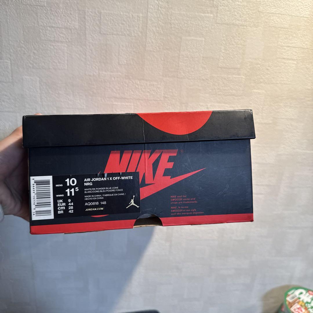 AJ1 Off-White エアジョーダン1 オフホワイト