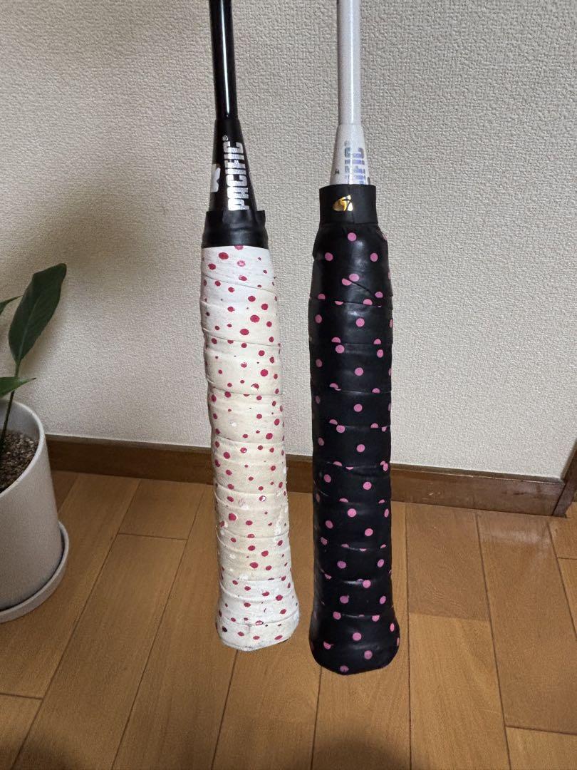 た様　 パシフィック　バトミントンラケット　2本セット
