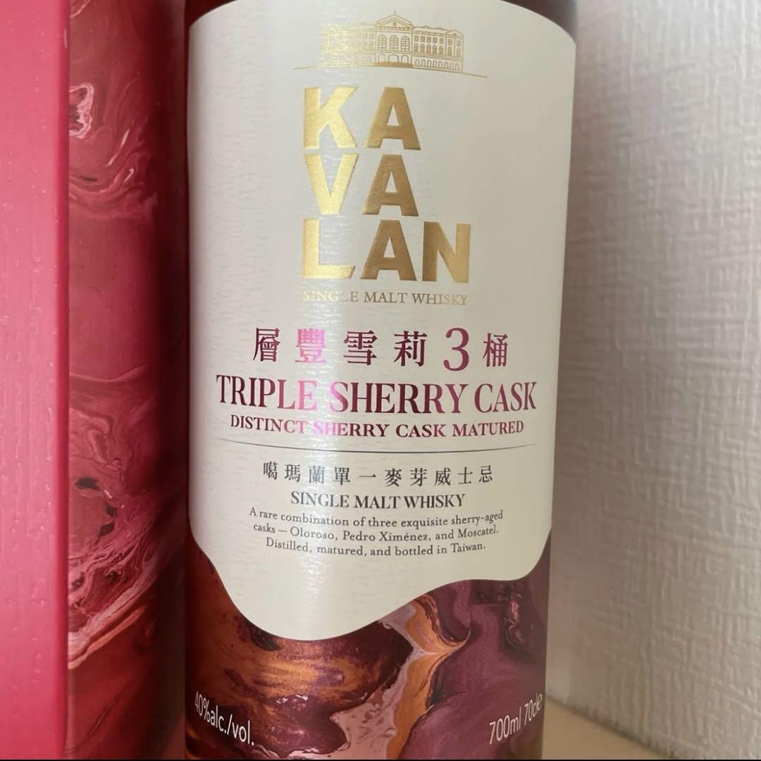 カバラン　トリプルシェリーカスクTRIPLE SHERRY CASK 700ml_画像1