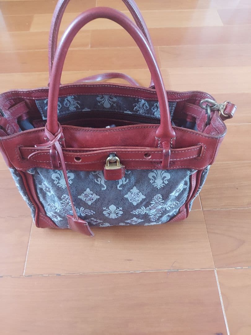 genten ゲンテン ハンドバッグ 羊革 ドライシープ DRY SHEEP メッシュ