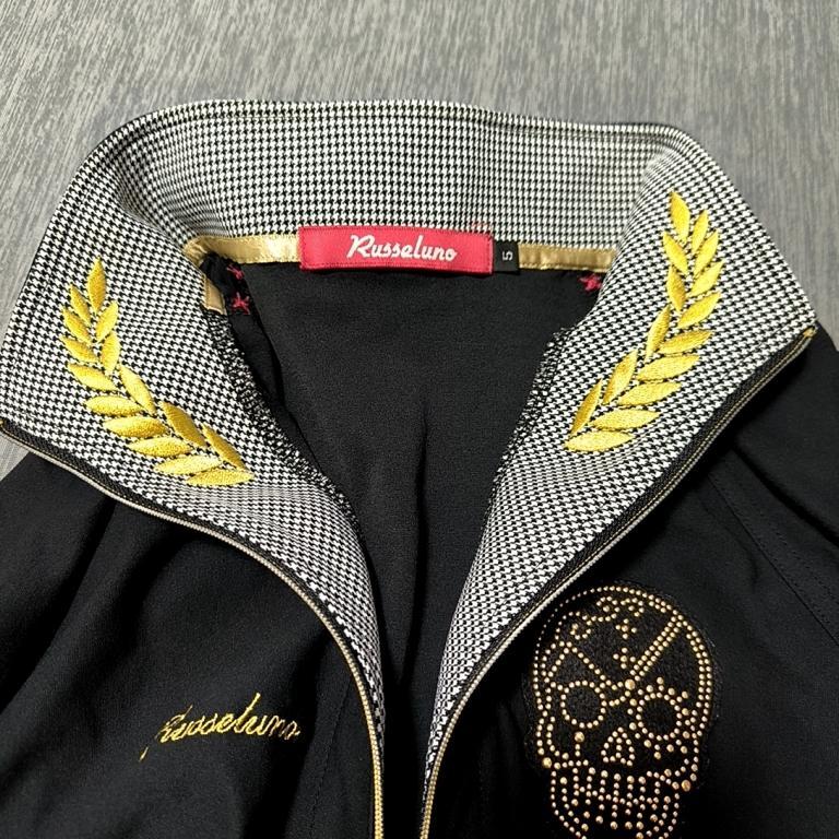 ◇ラッセルノ ゴルフ メンズ 半袖ハーフジップシャツ サイズ5