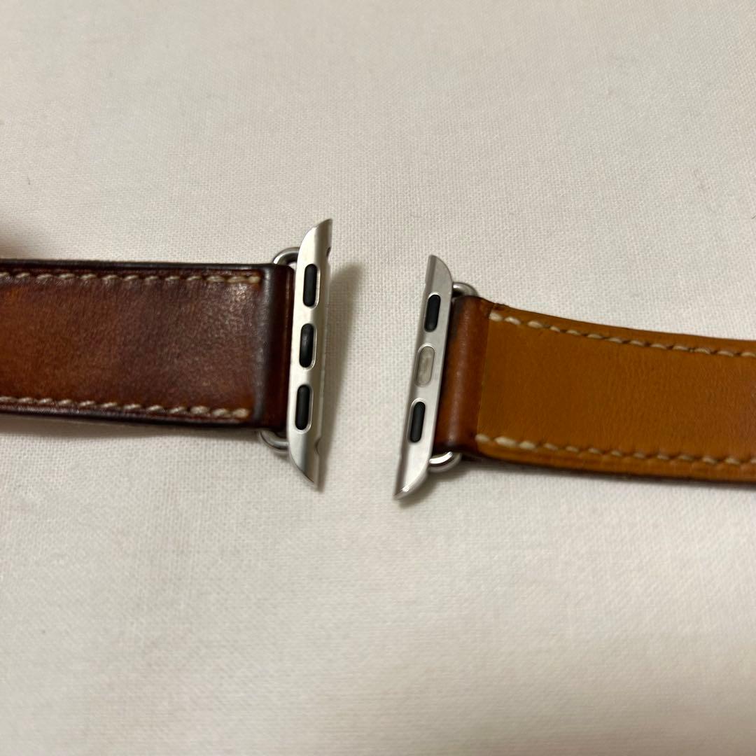 HERMES エルメス アップルウォッチバンド レザー HERMES エルメス アップルウォッチバンド レザー