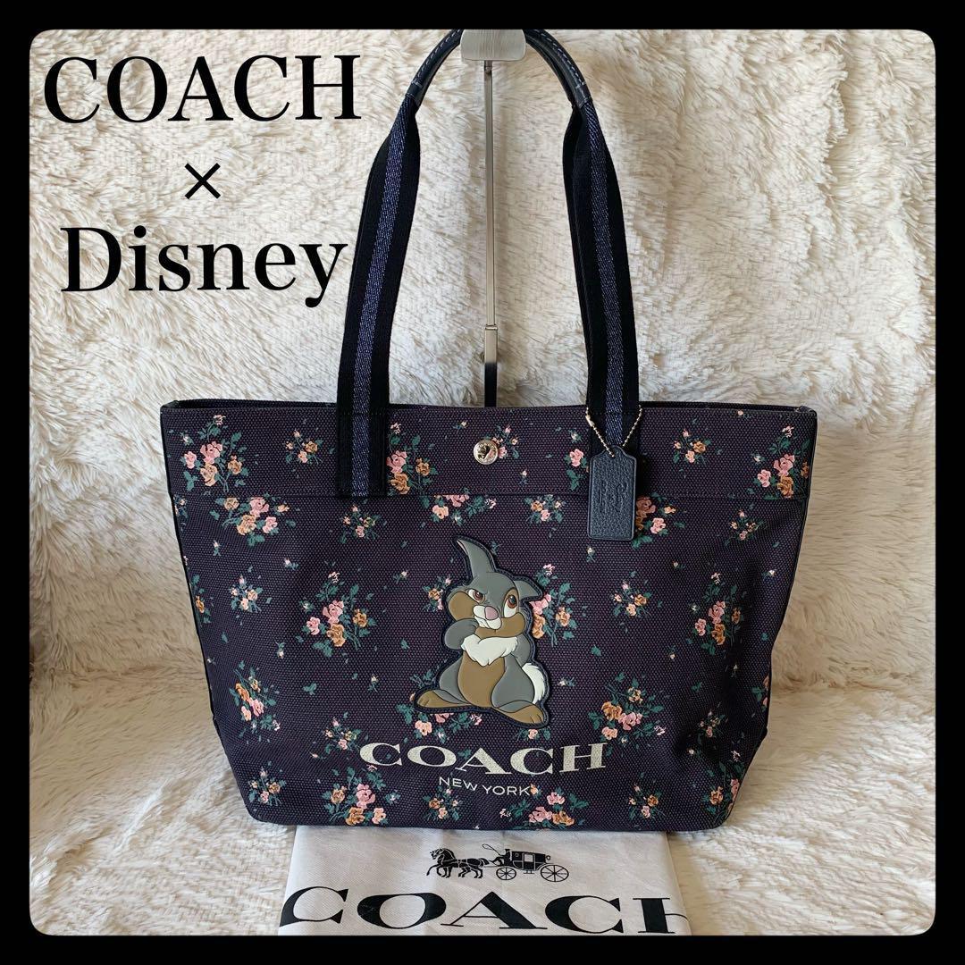 COACH×Disneyコラボトート とんすけ ショルダー